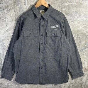 L.L. Bean traditional fit Cotton Shacket button up men's size large regular